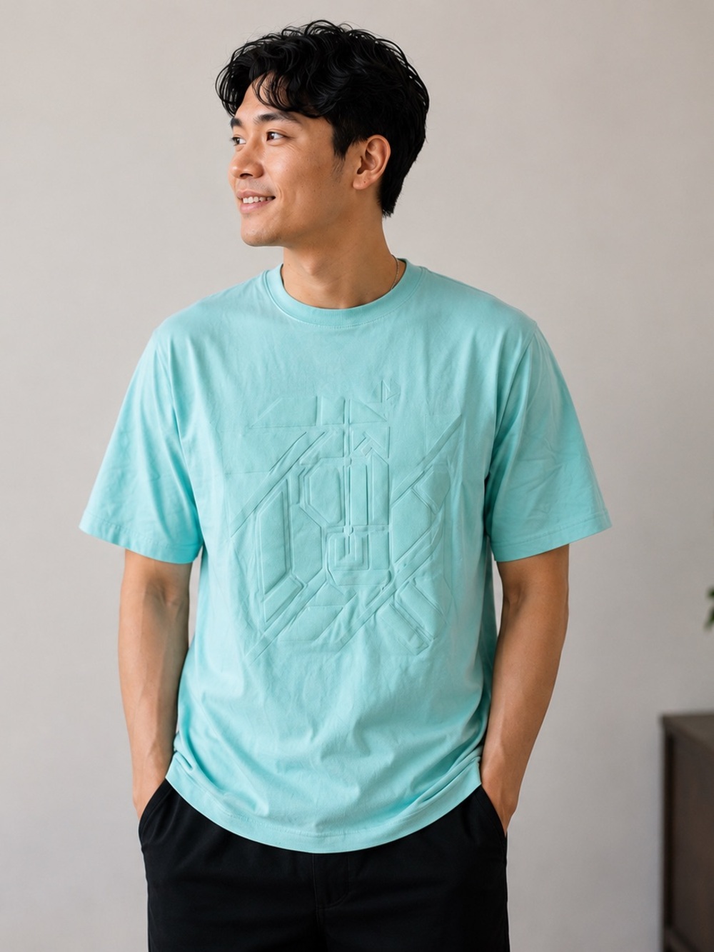 Auth Hermes Cheveaux en Symetrie  Men T-Shirt